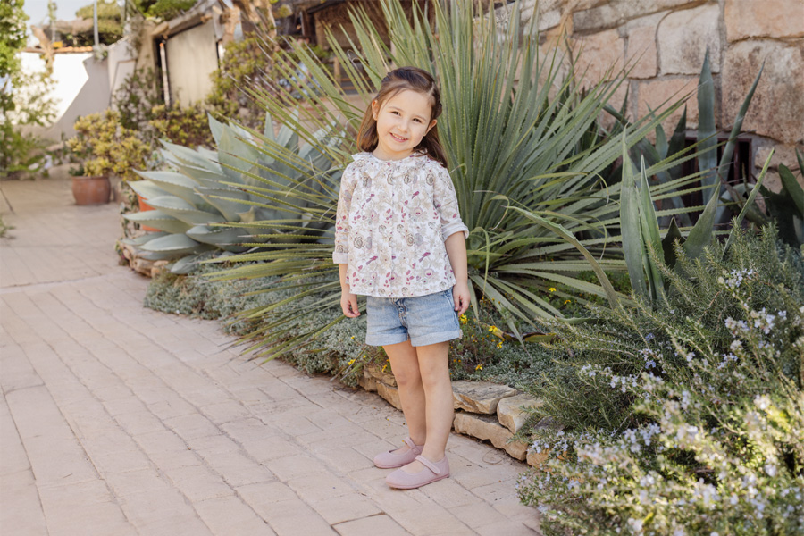 Merceditas barefoot linho fecho aderente