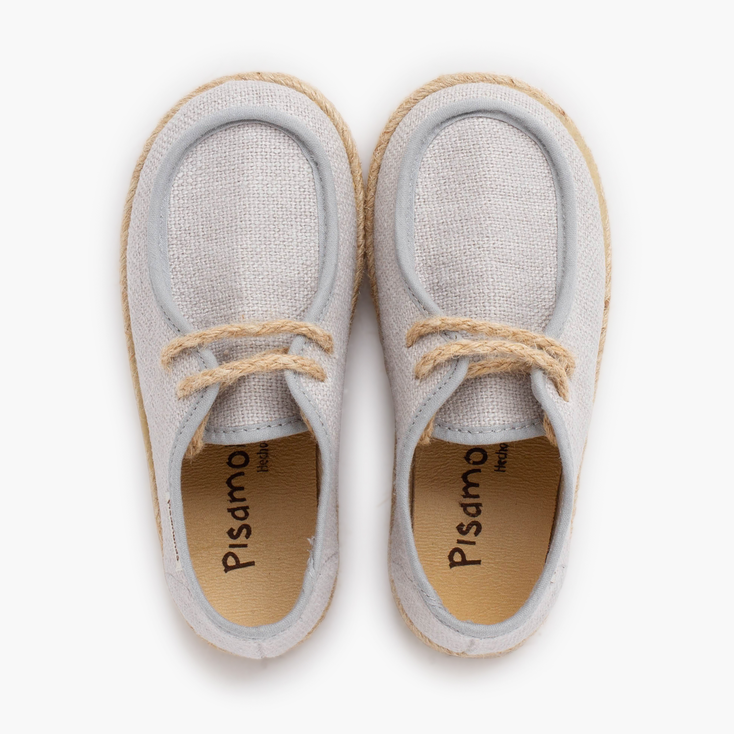 Sapatos vela wallaby menino juta Pérola