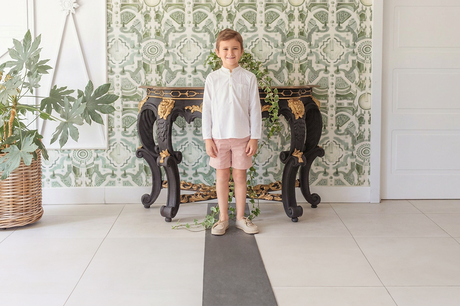 Sapatos vela wallaby menino juta