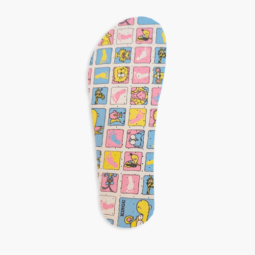 Palmilhas barefoot infantis Azul