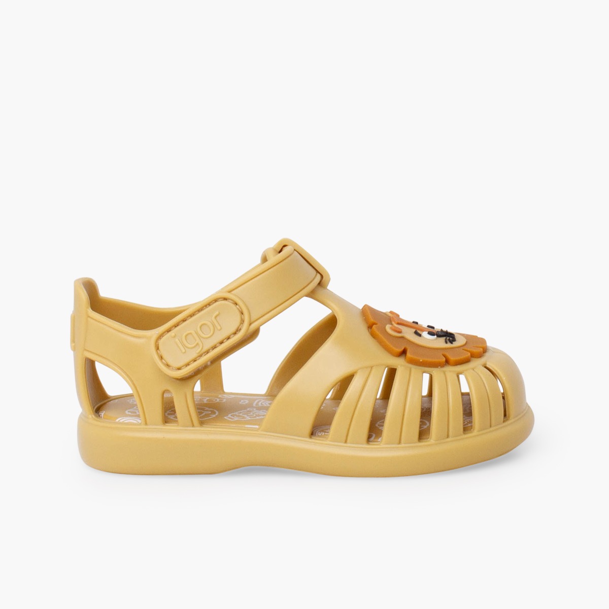 Sandálias borracha criança Tobby animais Dijon