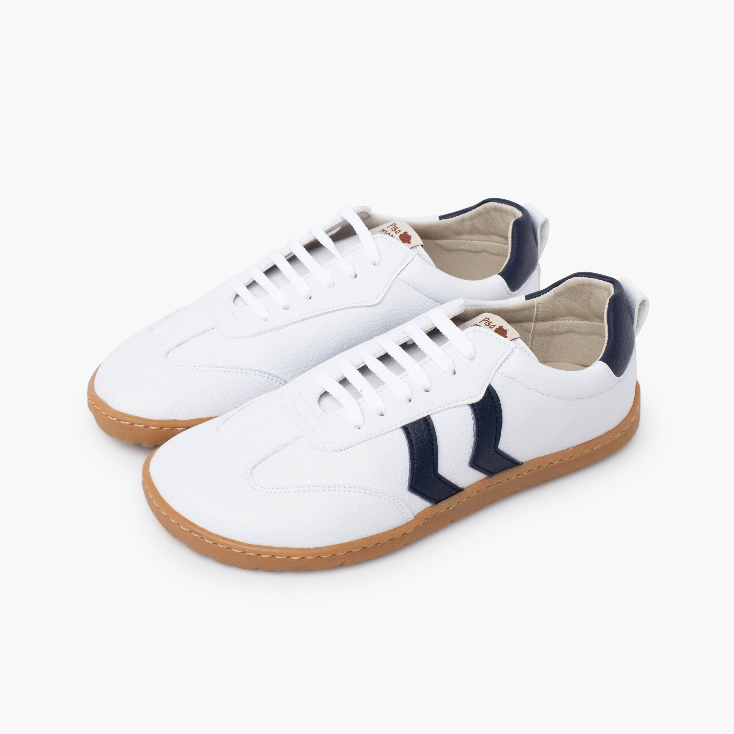 Sapatilhas barefoot atacadores tamanhos grandes Azul Marinho