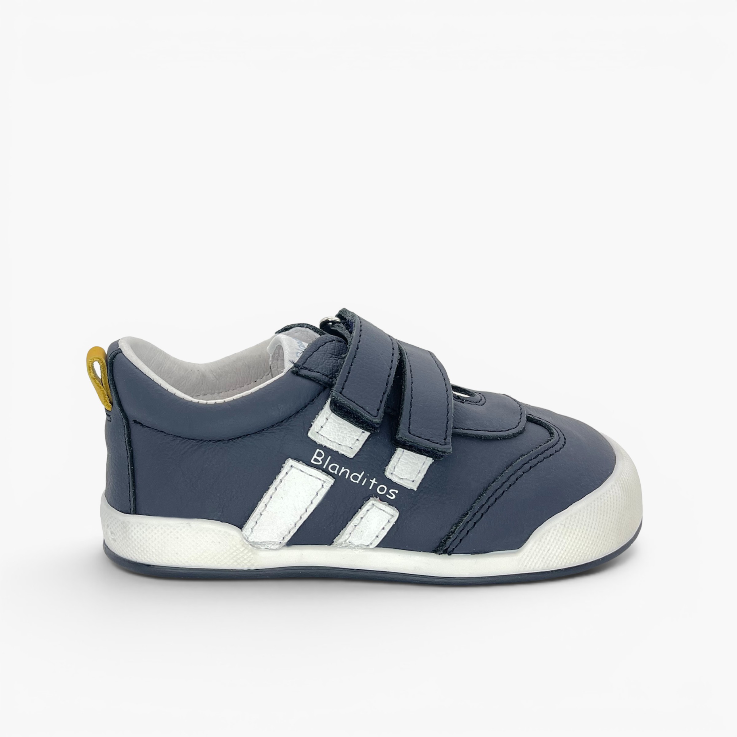 Sapatilhas riscas laterais Blanditos Azul Marinho