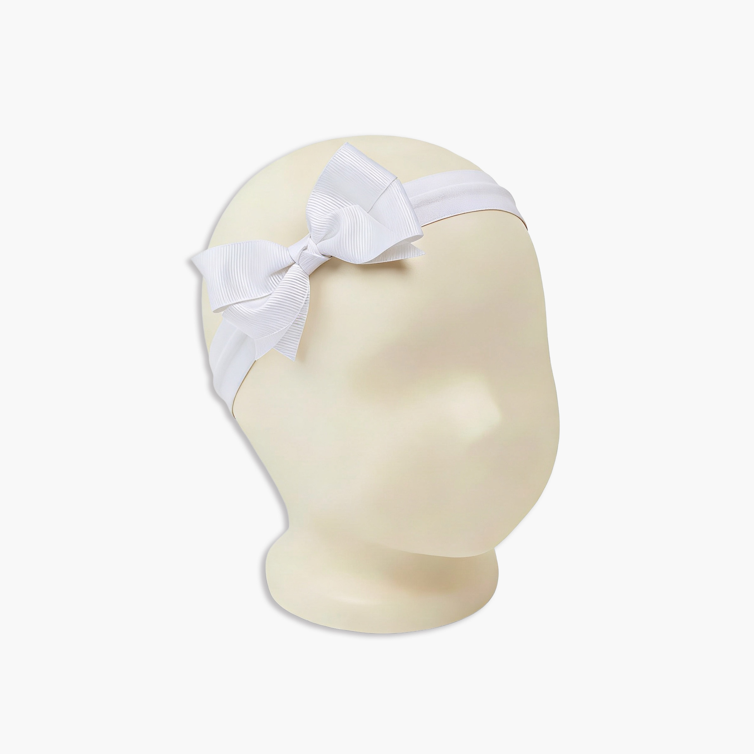 Fita elástica com laço Branco