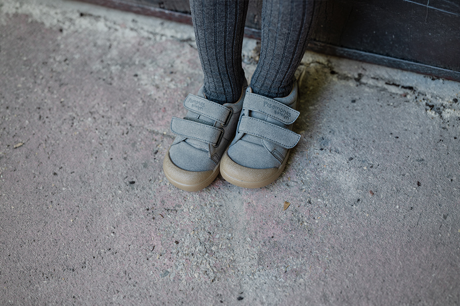 Sapatilhas maleáveis barefoot tipo camurça