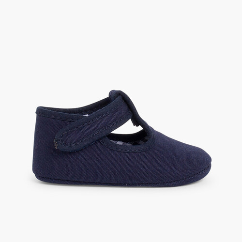Sapatos Pepito Bebé Tela tiras aderentes   Azul Marinho