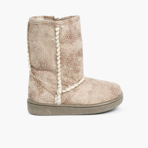 Botas Menina tipo Australianas Areia