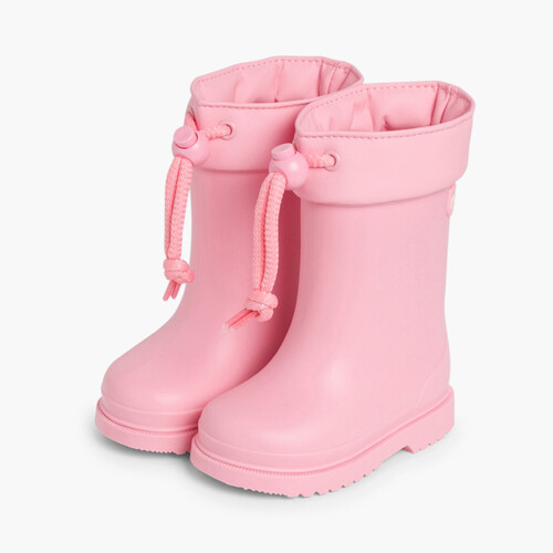 Galochas para Crianças Pequenas Igor cano ajustável Rosa