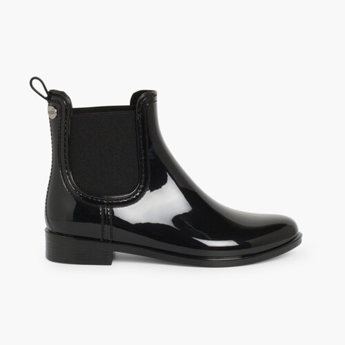 Botins Galocha Menina modelo Urban Preto