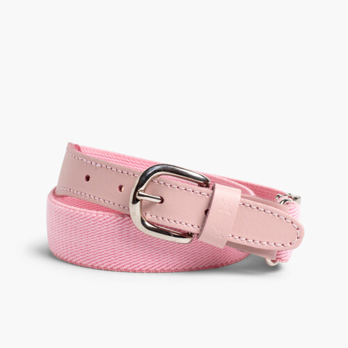 Cinto Elástico Liso Crianças Rosa