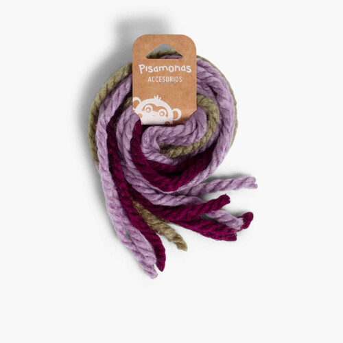 Fios de lã para o Cabelo Roxo e Verde