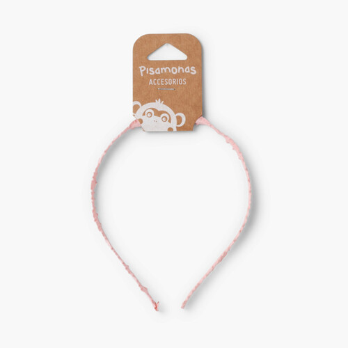 Bandolete Rígida Tela Franzida Rosa França