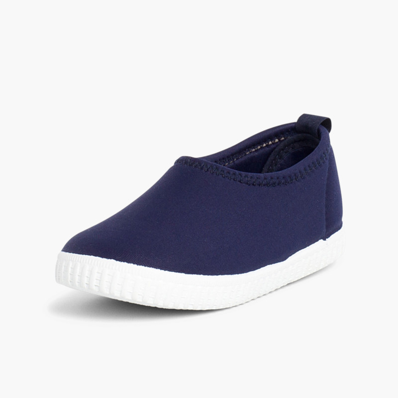 Ténis Criança tipo Neopreno Azul Marinho