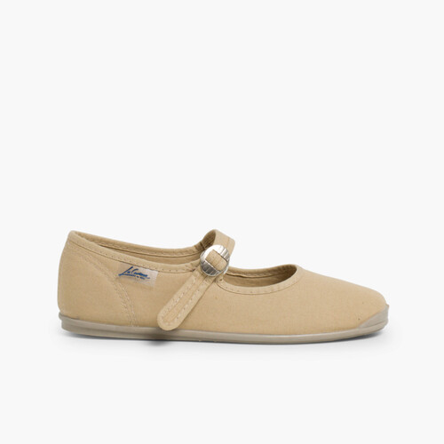 Sapatos Merceditas Menina La Cadena Bege
