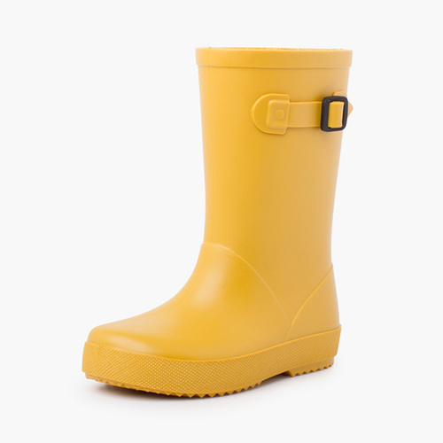 Galochas fivela cores pastel Amarelo