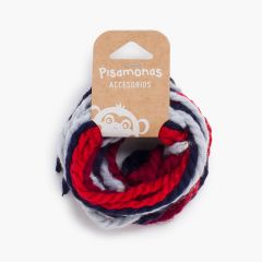 Azul marinho e Vermelho