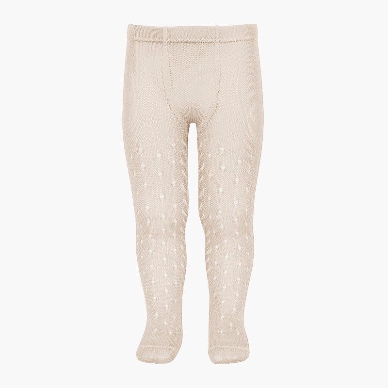 Collants Cóndor Croché Perlé Verão