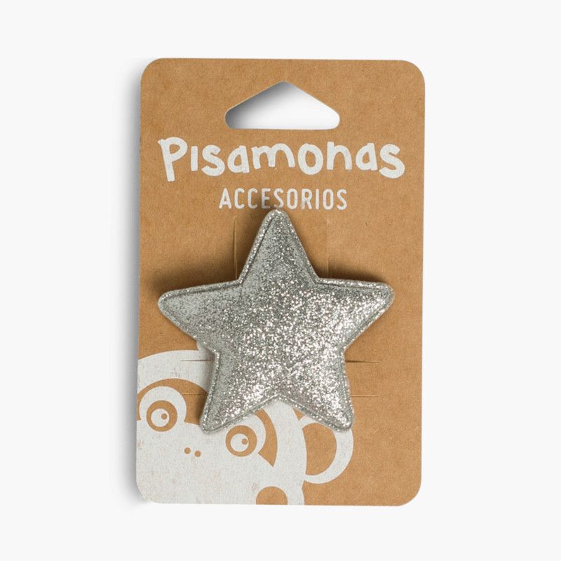 Travessão para o Cabelo com Estrela Glitter