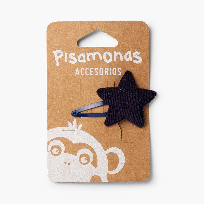 Gancho Cabelo Estrela Microbombazine