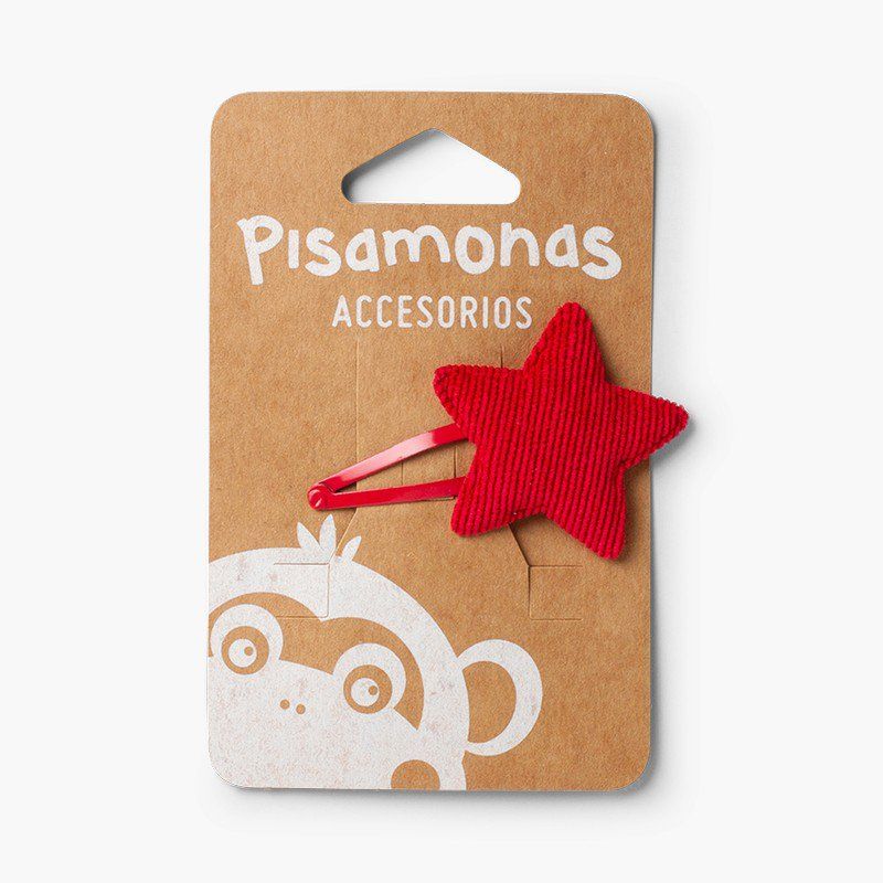 Gancho Cabelo Estrela Microbombazine