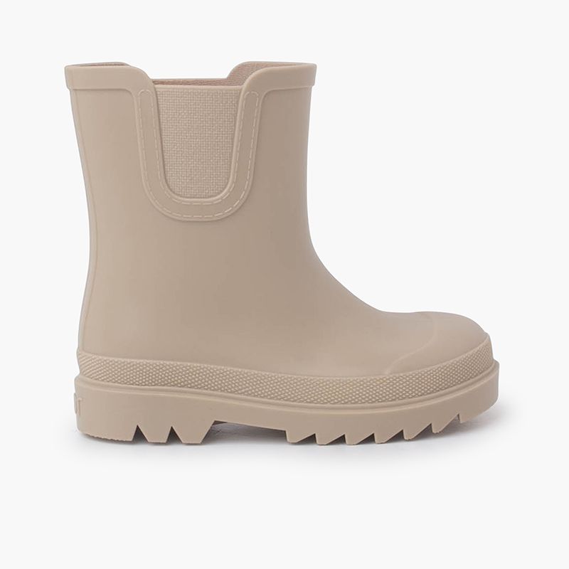 Galochas tipo Chelsea cores empoeiradas