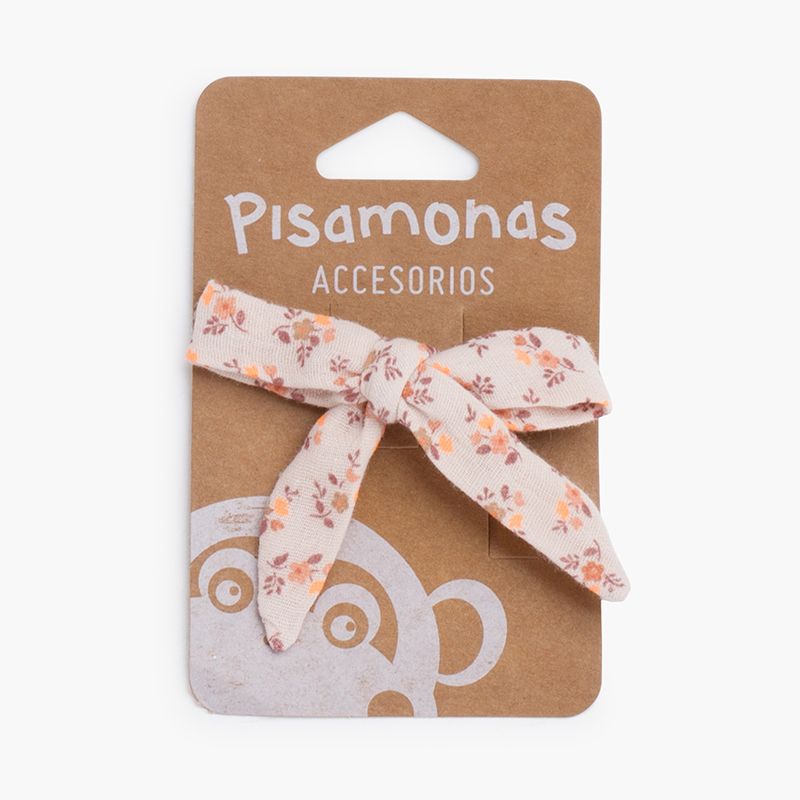 Laço flores liberty bico de pato