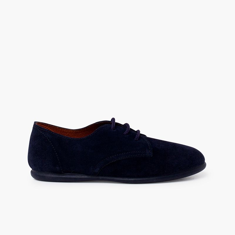Bluchers criança camurça atacadores