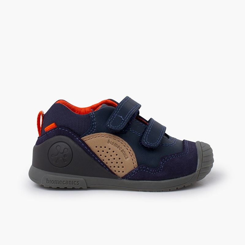 Sneakers Biomecanics pele e camurça