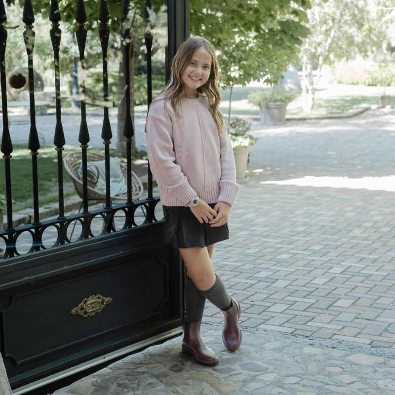 Botins galocha mulher sola track tri