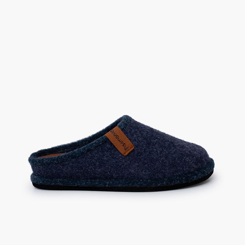 Chinelos de Quarto Feltro Crianças Tamanhos Altos