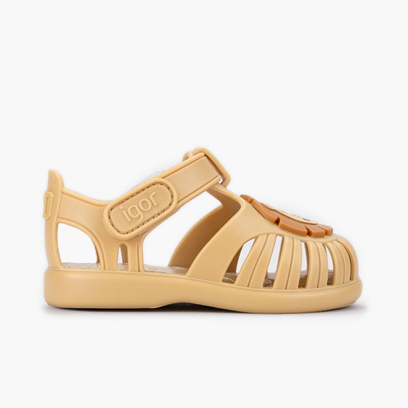 Sandálias borracha criança Tobby animais