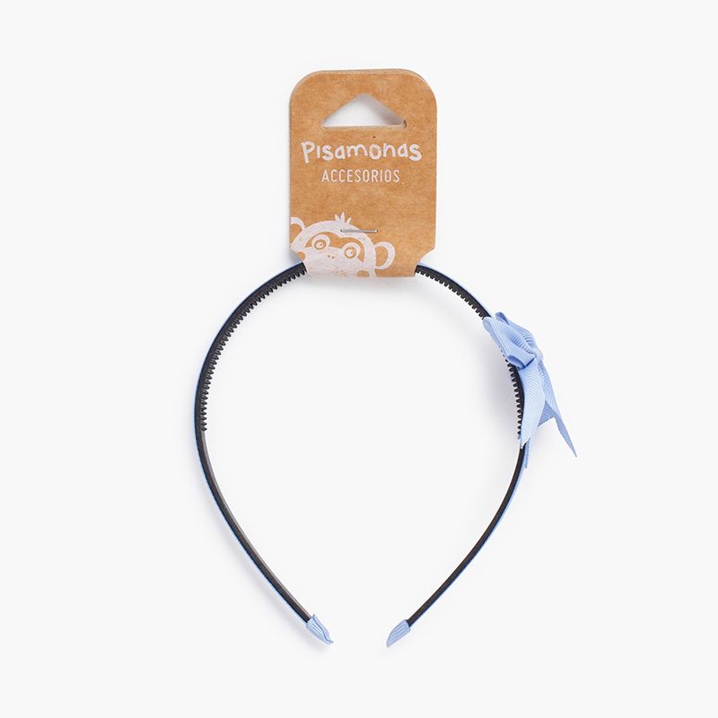 Bandolete fina dentada laço clássico