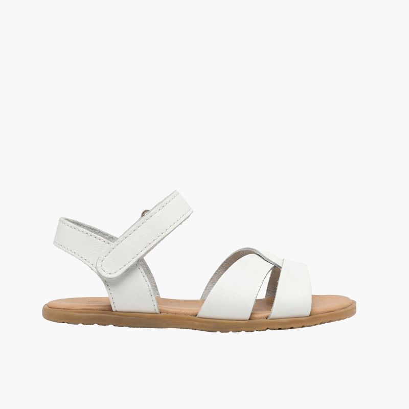 Sandálias barefoot pala entrelaçada menina