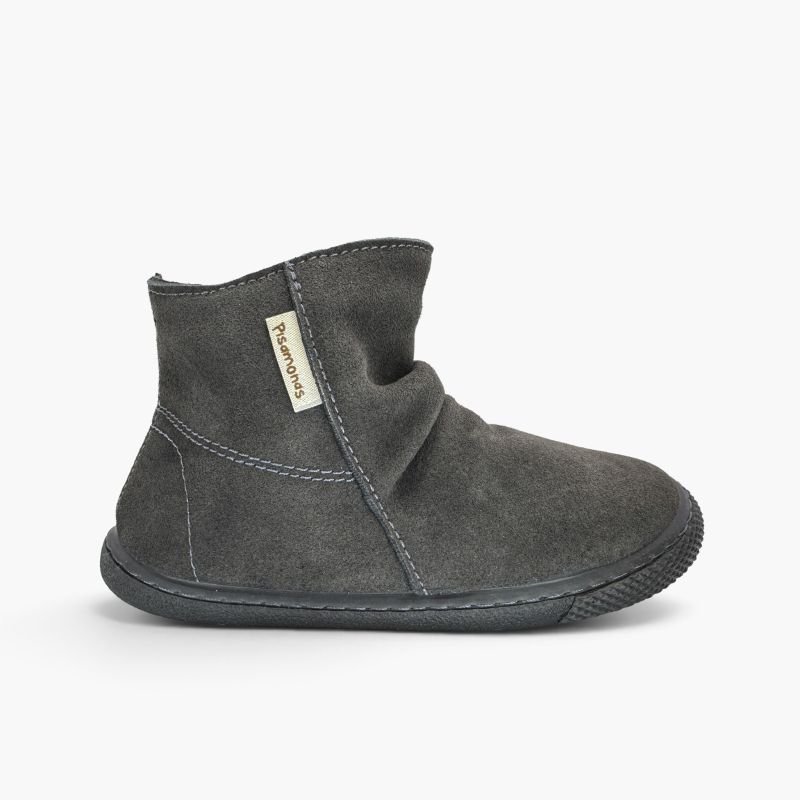 Botas barefoot efeito enrugado
