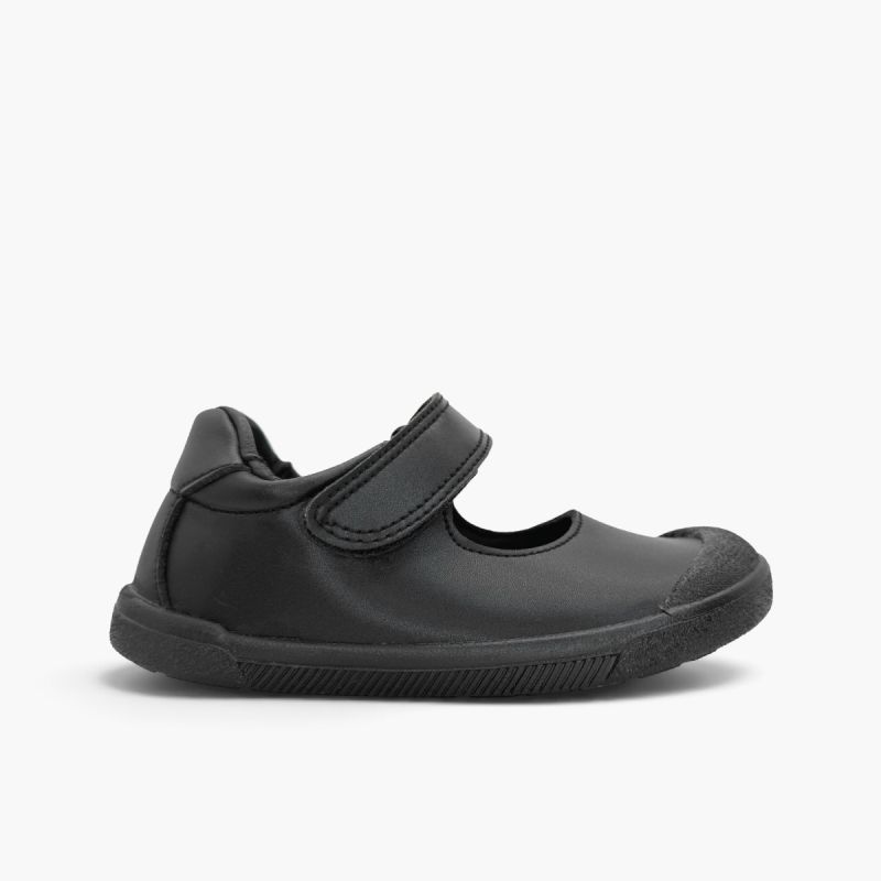 Merceditas barefoot escolares biqueira borracha