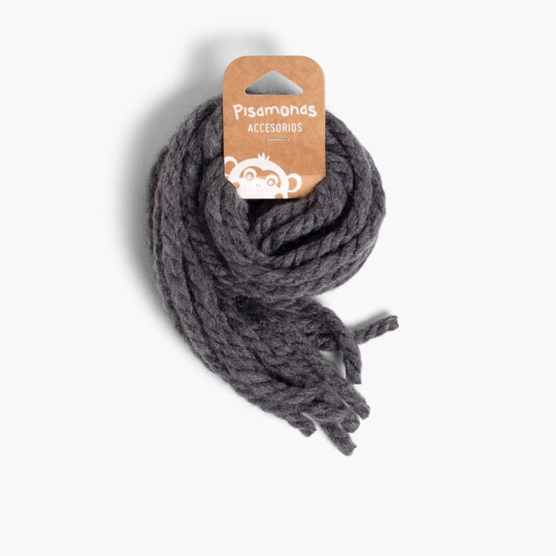 Fios para o cabelo de menina em lã monocolor