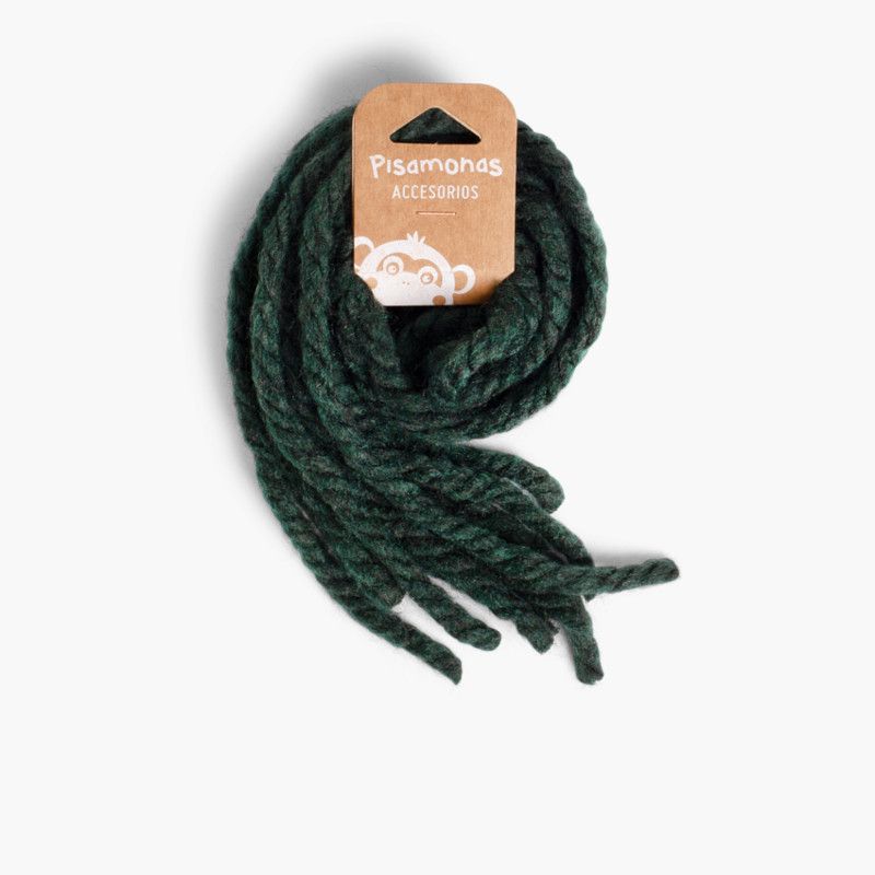 Fios para o cabelo de menina em lã monocolor