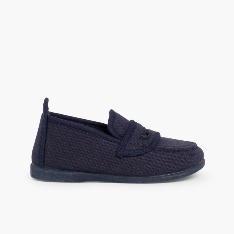 Mocassins Tecido Liso