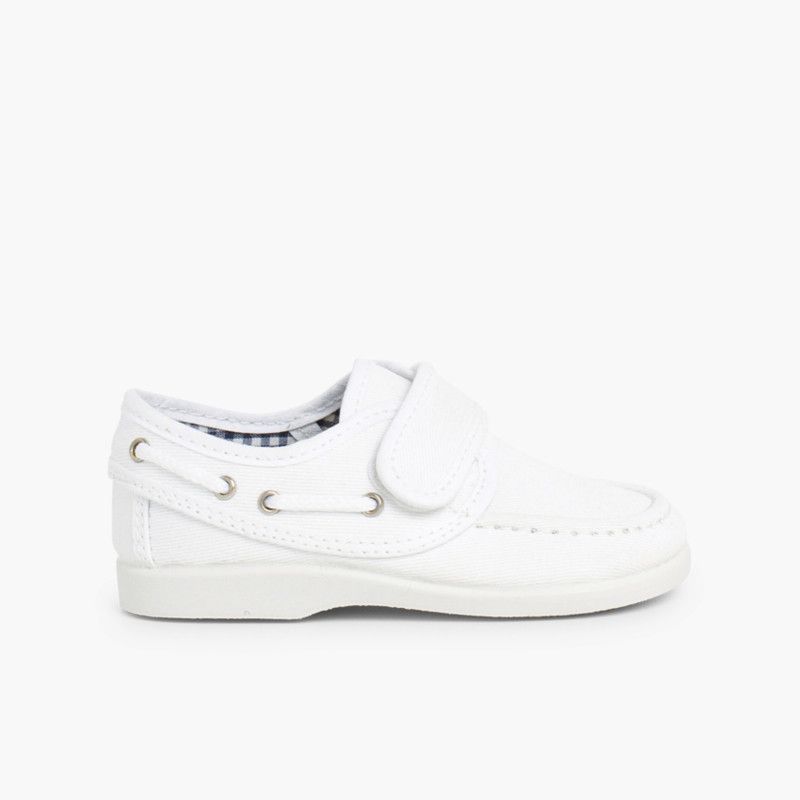 Sapatos de Vela Tela Fecho tiras aderentes  