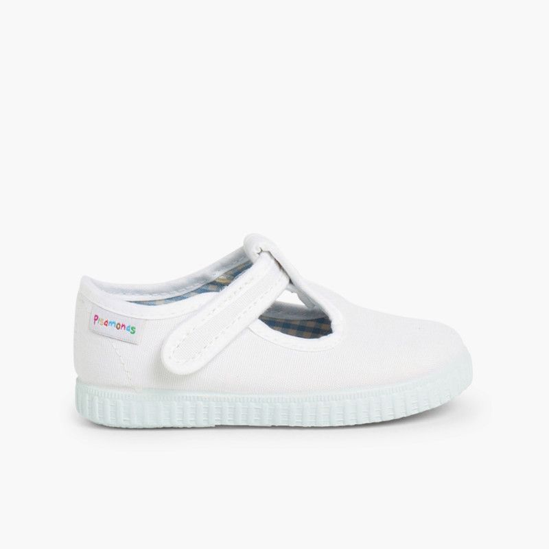 Sapato Pepito com tiras aderentes   sola ténis