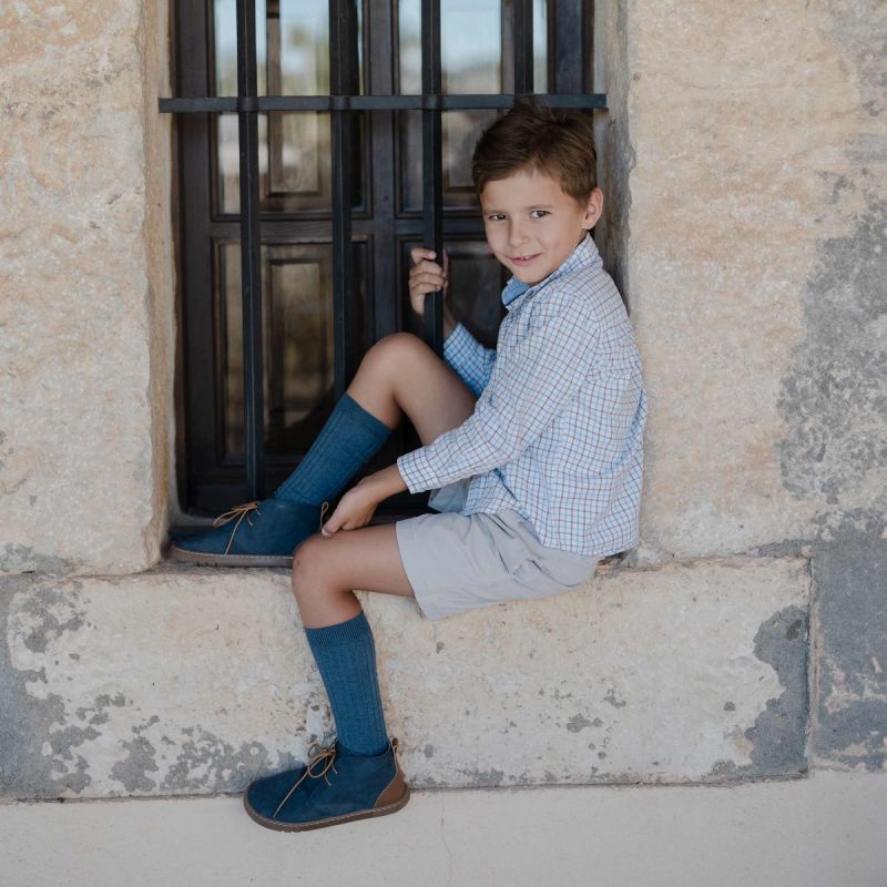 Botas menino barefoot atacadores calcanhar couro