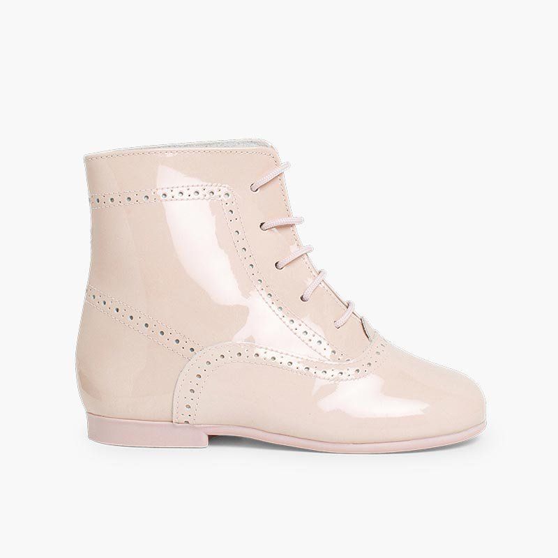 Botas Verniz Atacadores