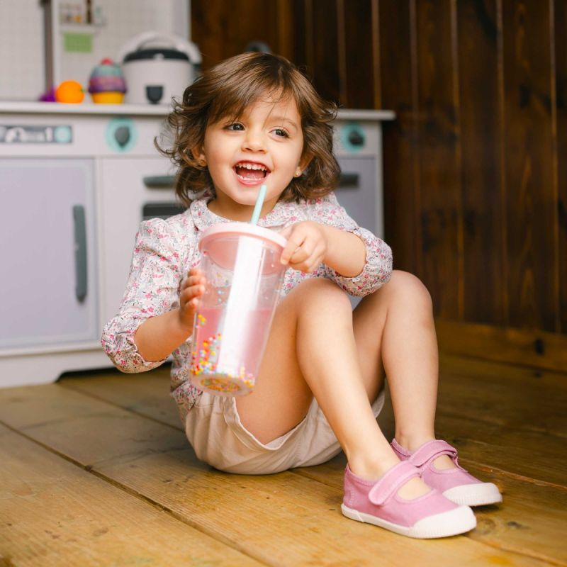 Merceditas barefoot lona lavada