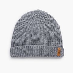 Gorro crianças ponto inglês Cinzento