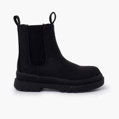 Botas Garvalín tipo chelsea Preto