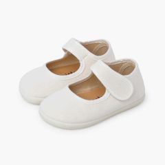 Merceditas barefoot linho fino Cru