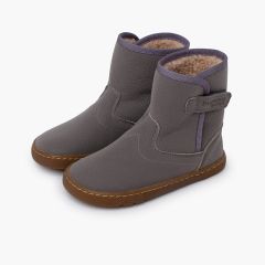 Botas pele barefoot pelinho Cinzento