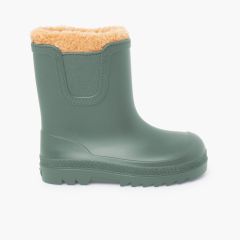 Galochas barefoot wide chelsea pelinho Verde