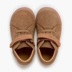 Botas barefoot camurça tira pele e atacadores Terra