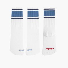 Meias barefoot riscas sport felpo Azul França